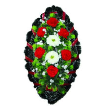 Венки и корзины на могилу