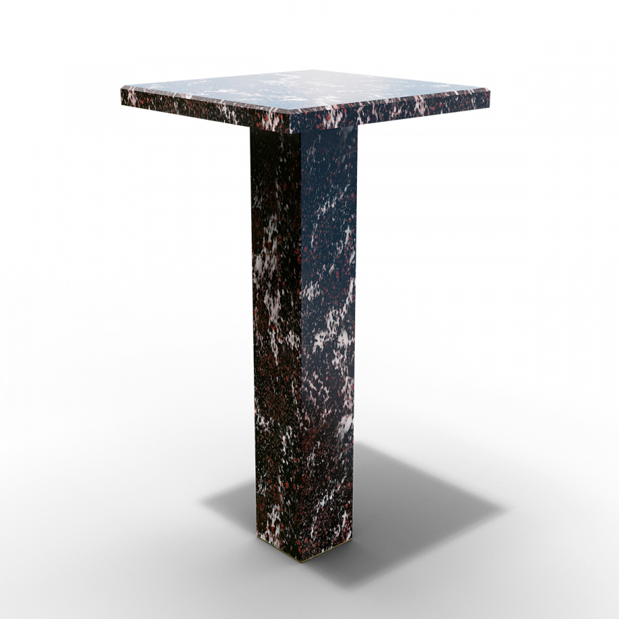 Столик на могилу из гранита амфиболит