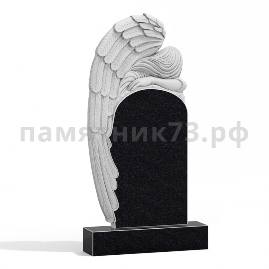 Памятник в форме ангела № 1