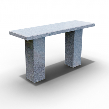 Скамейка на могилу из гранита исетский