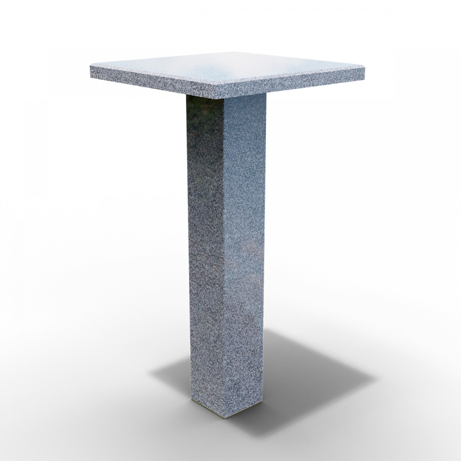 Столик на могилу из гранита исетский