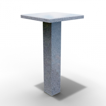 Столик на могилу из гранита исетский