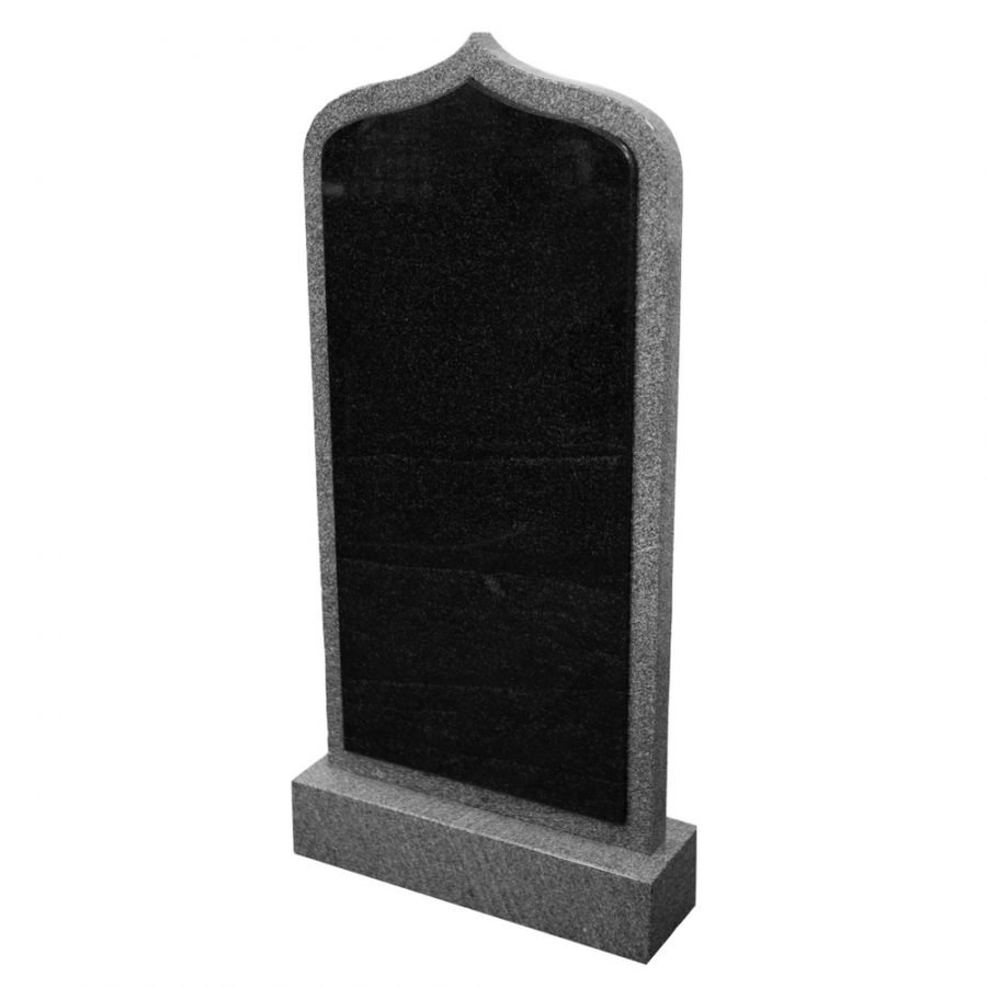 Памятник вертикальный со вставкой № 38