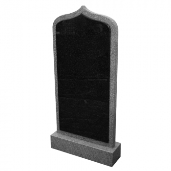 Памятник вертикальный со вставкой № 38