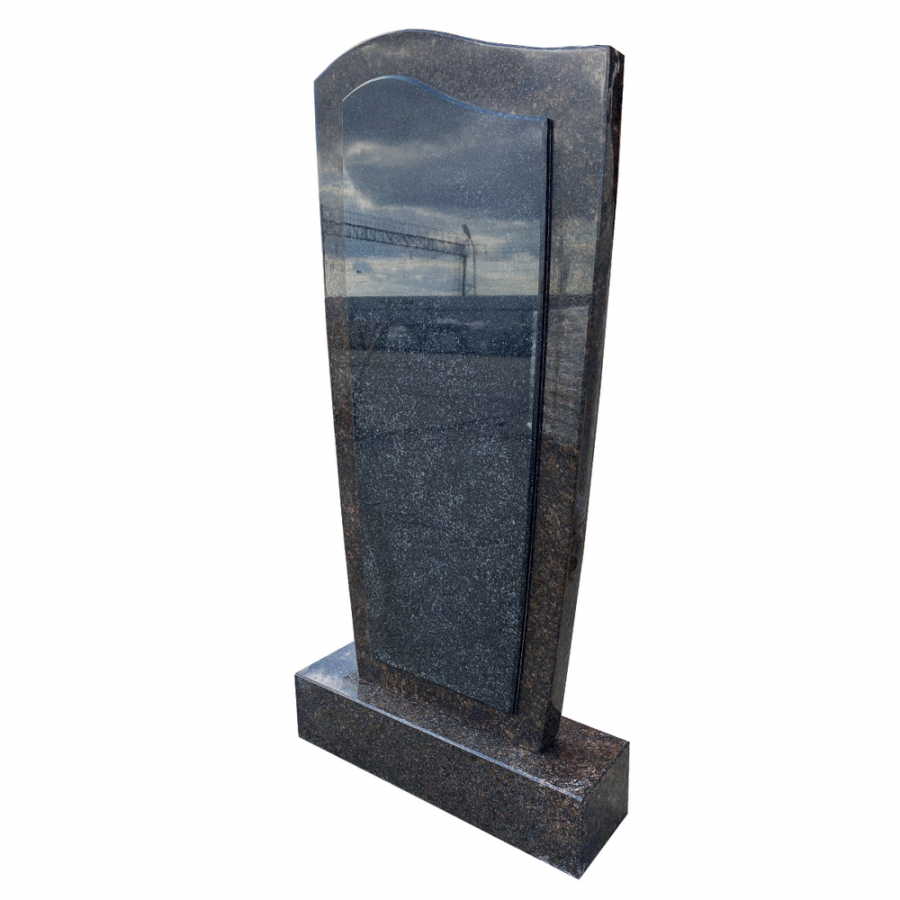 Памятник вертикальный со вставкой № 12