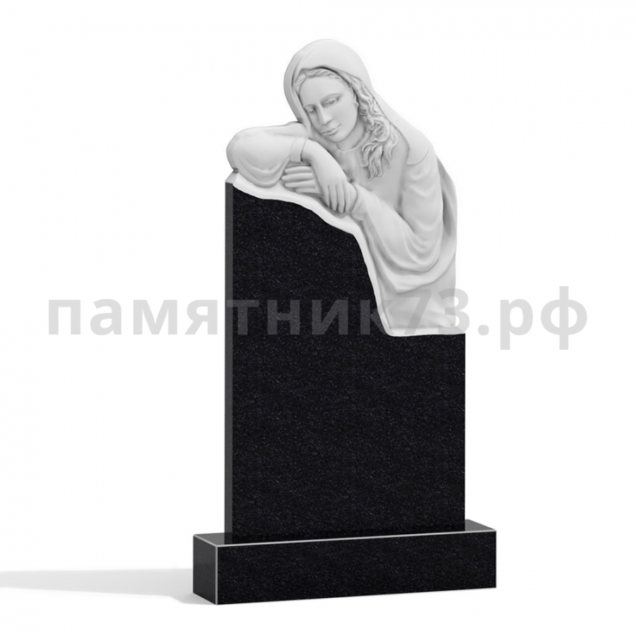 Памятник скорбящая № 6