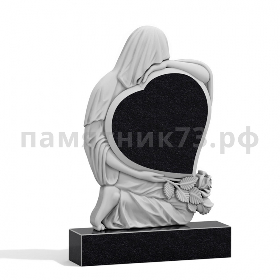 Памятник скорбящая № 9