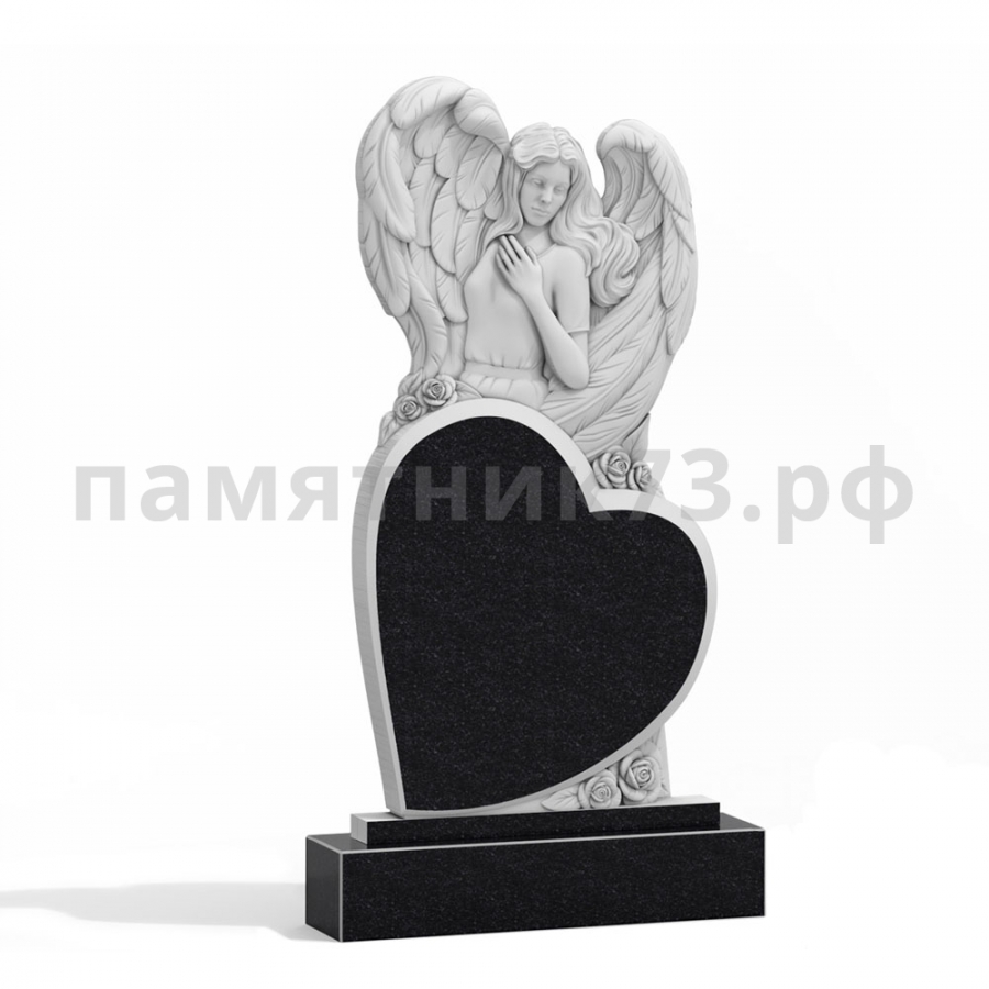 Памятник в форме ангела № 19