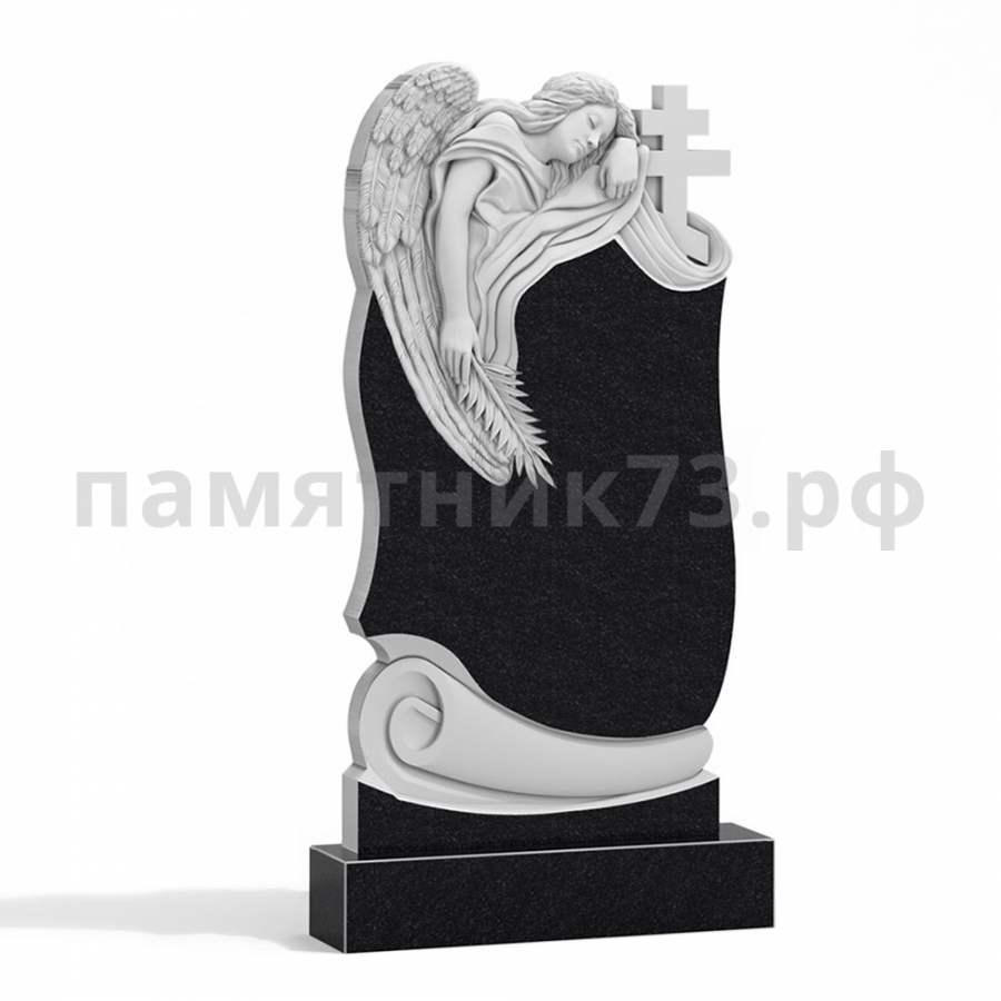 Памятник в форме ангела № 8